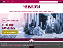 Tablet Screenshot of miseuritos.com